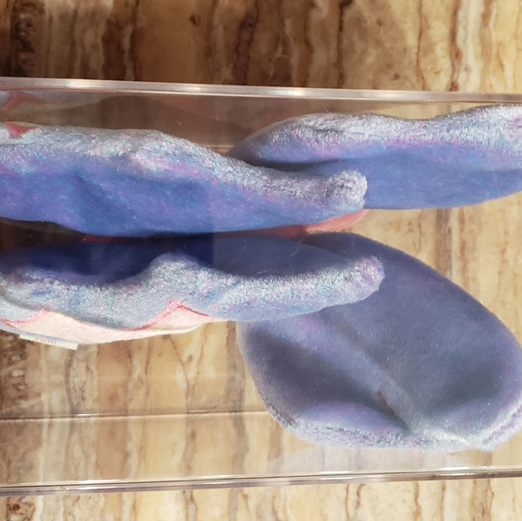 TY Beanie Babie Flitter the Butterfly Plush Toy - Pink/Purple. - Picture 3 of 6